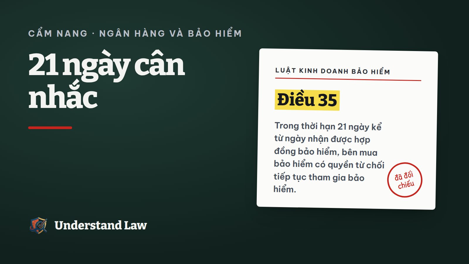 Lịch bàn khoanh 21 ngày cạnh bộ hợp đồng bảo hiểm