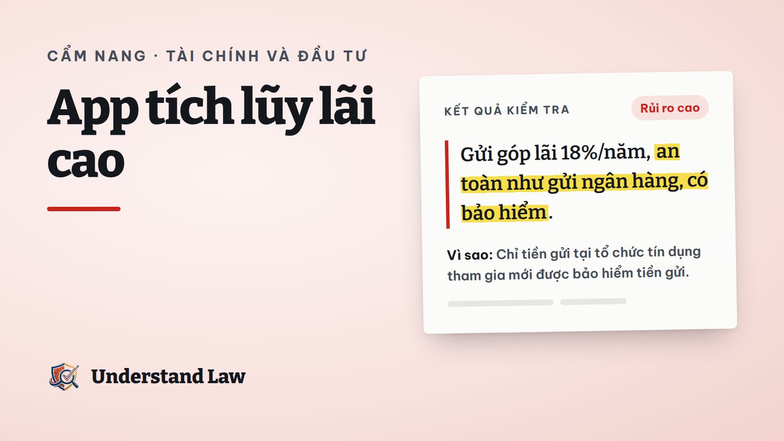 Quảng cáo app tích lũy lãi cao bị gắn cảnh báo