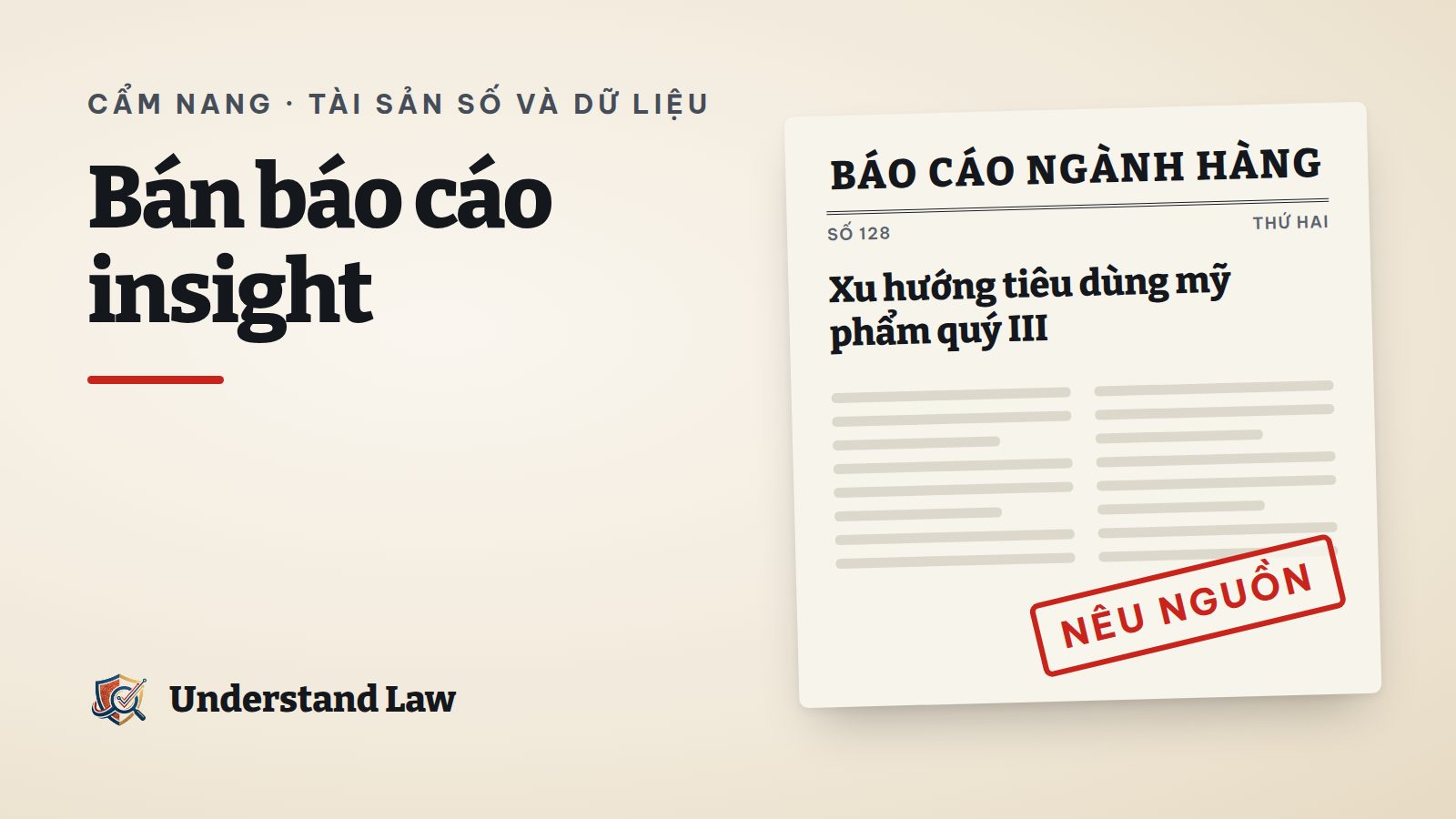 Báo cáo phân tích thị trường với biểu đồ và nguồn dữ liệu
