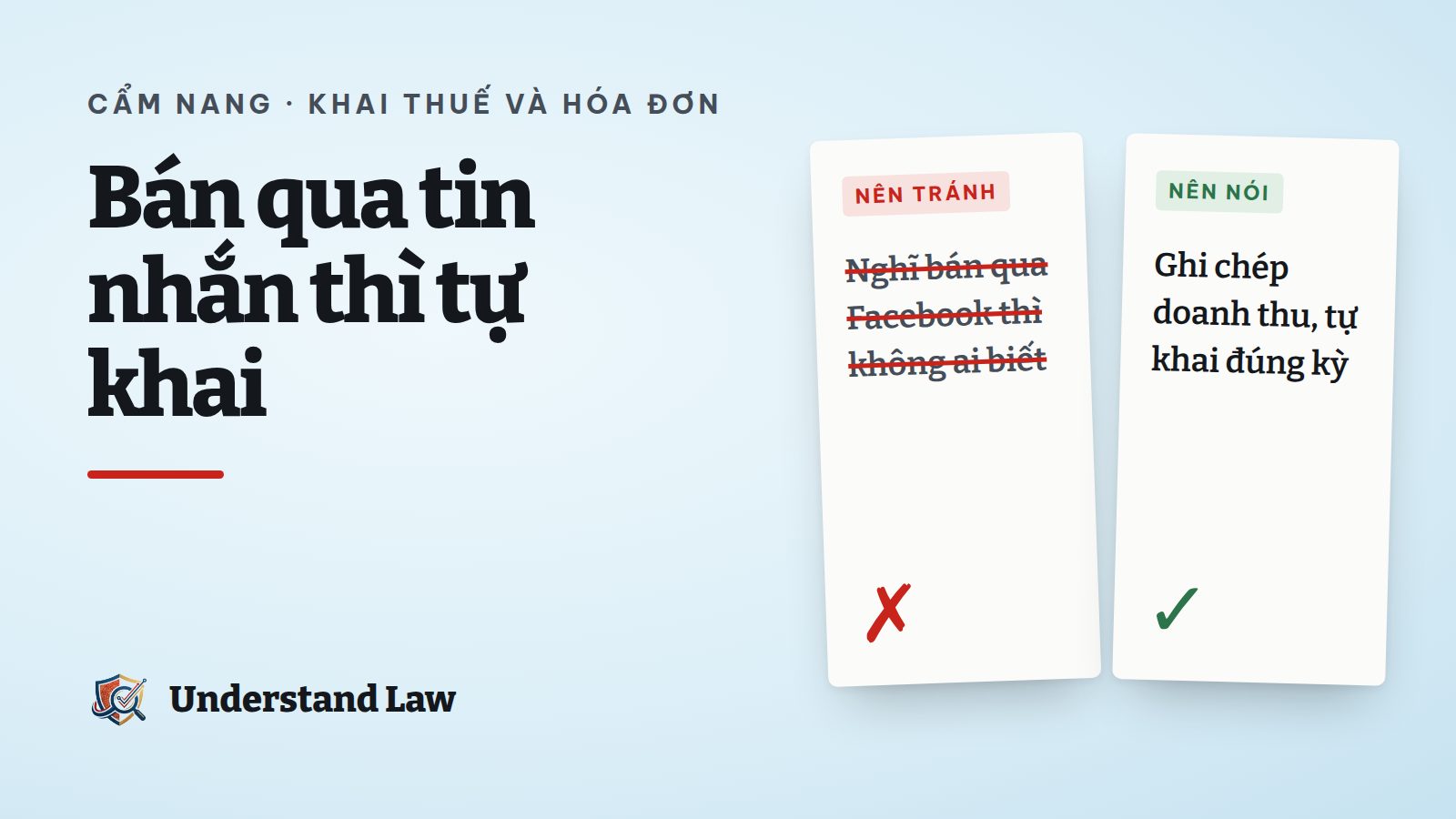 Hai cột so sánh bán qua sàn có thanh toán và bán qua tin nhắn chuyển khoản trực tiếp