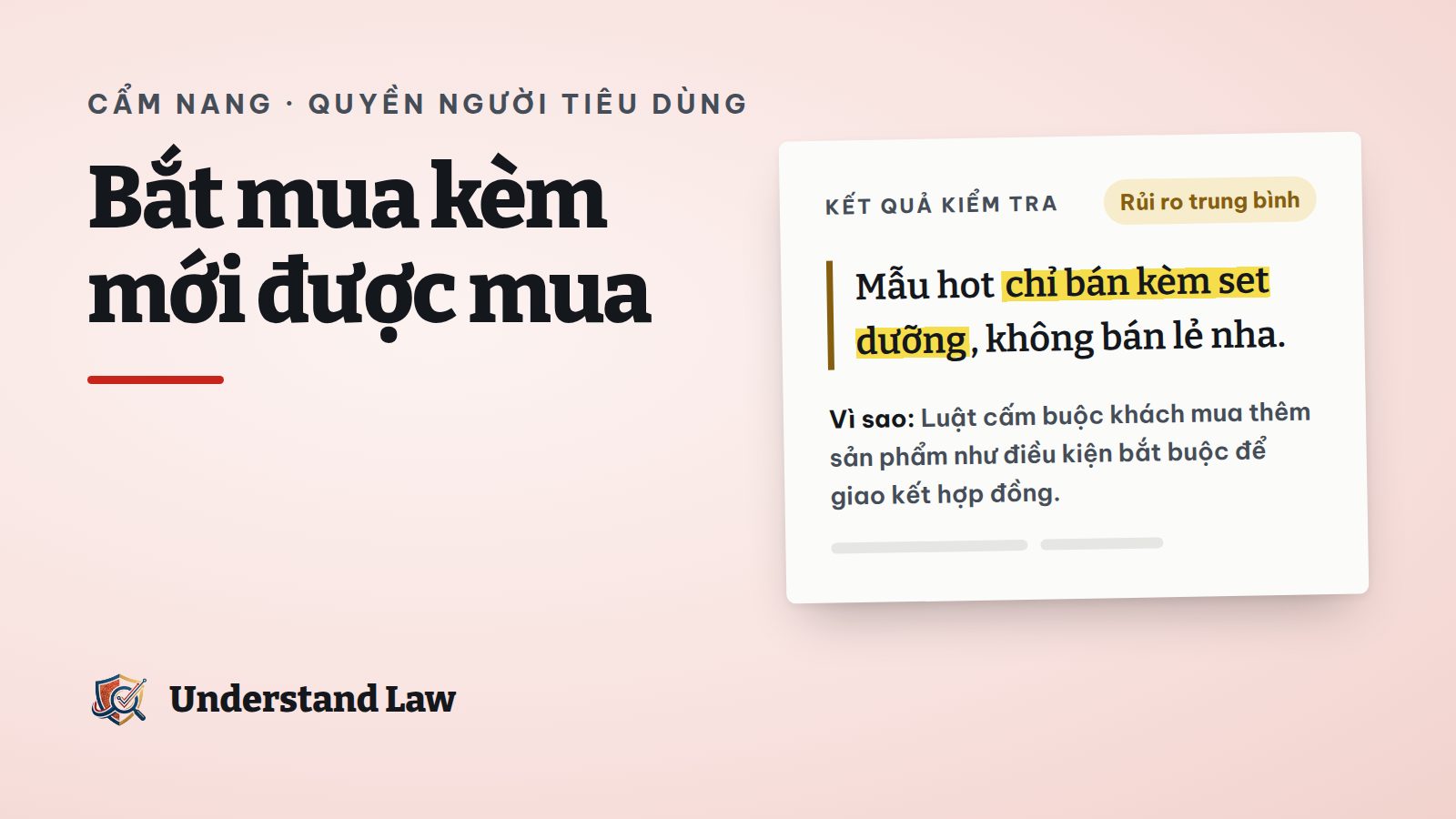 Thẻ kết quả kiểm tra cho câu mẫu hot chỉ bán kèm set dưỡng