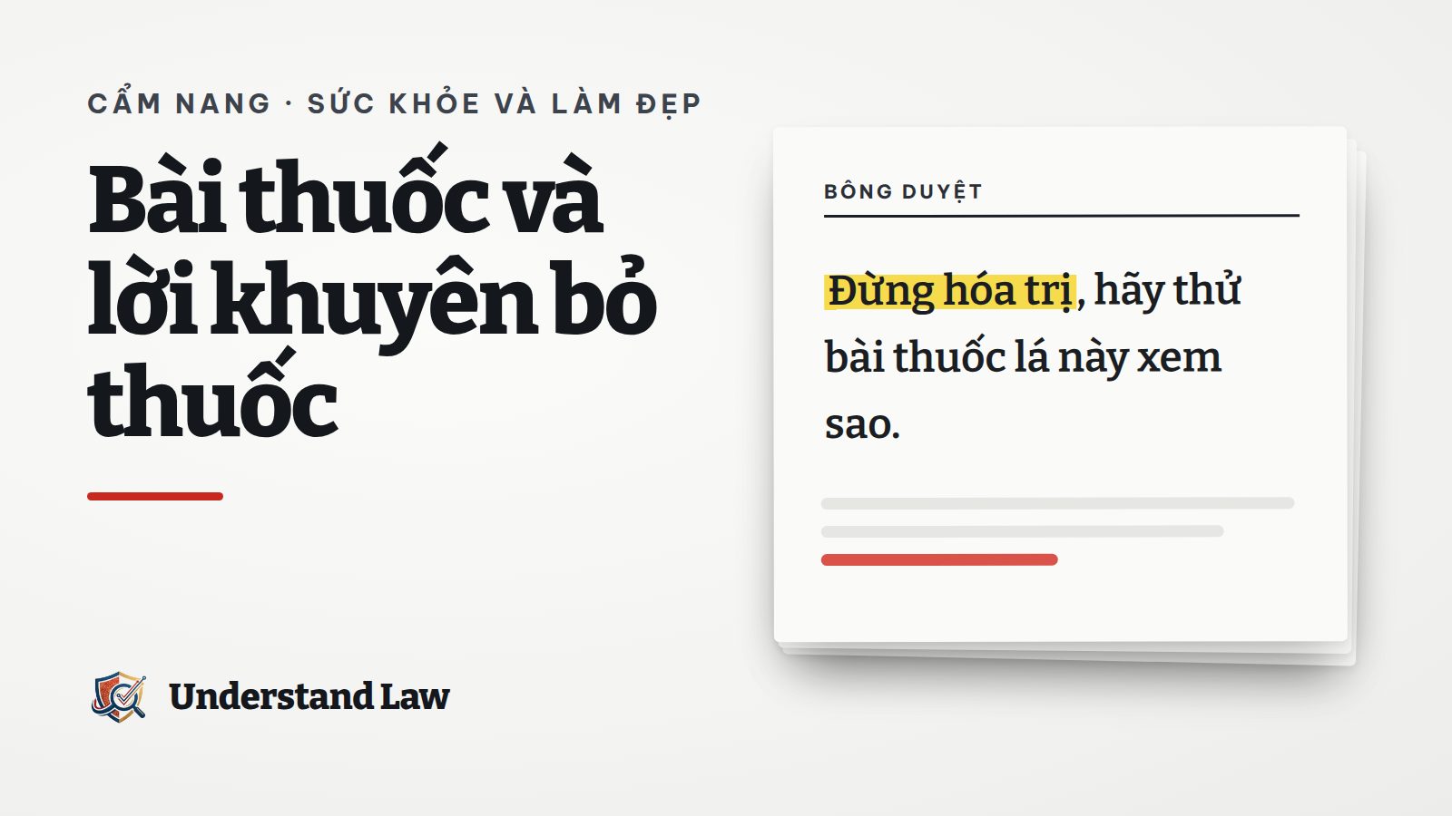 Tờ bông duyệt với câu đừng hóa trị hãy thử phương pháp này được tô vàng