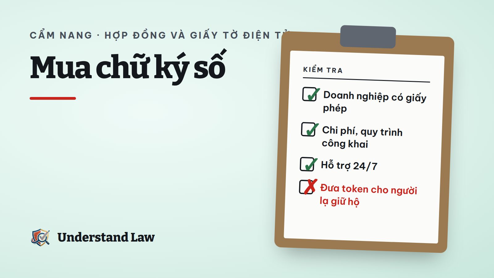 Bảng so sánh nhà cung cấp chữ ký số có giấy phép