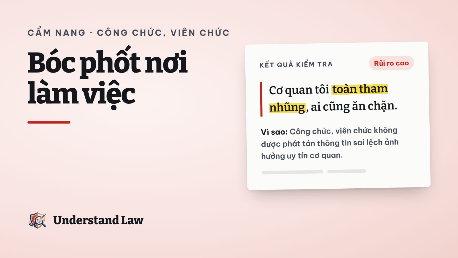 Bài đăng mạng xã hội của nhân viên cơ quan bị gắn cảnh báo