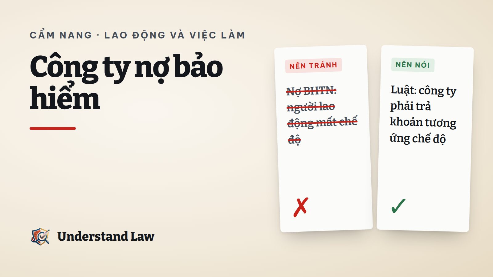 Sổ bảo hiểm với khoảng trống tháng chưa đóng được đánh dấu