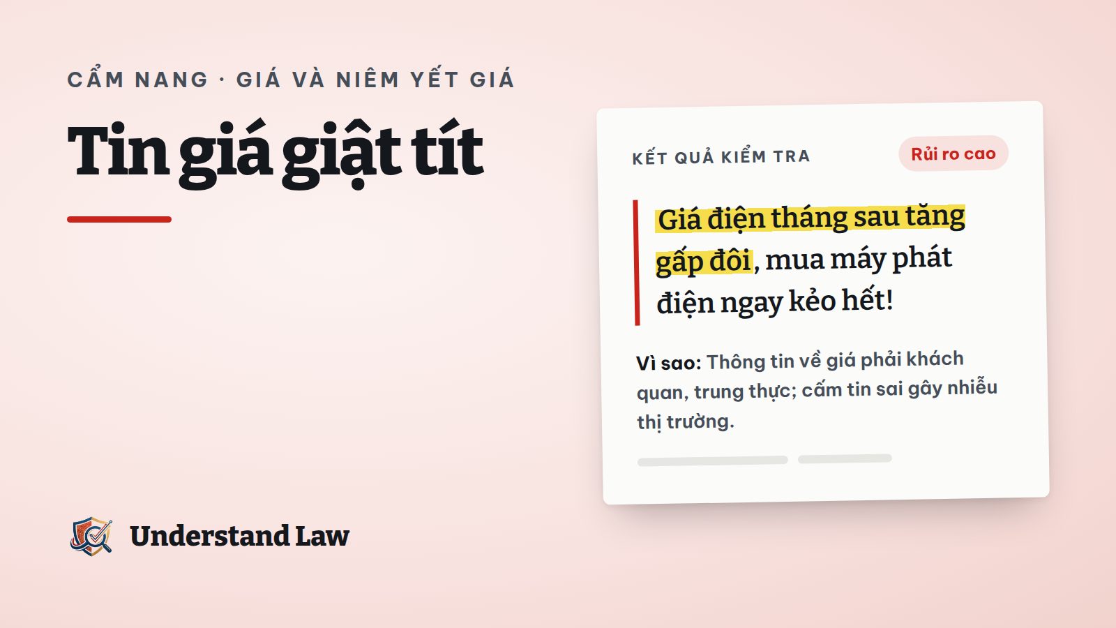 Video giật tít giá sắp tăng sốc bị gắn cảnh báo