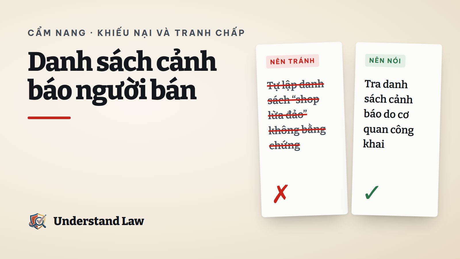 Hai cột so sánh cảnh báo dựa trên vi phạm đã xử lý và danh sách đen tự lập