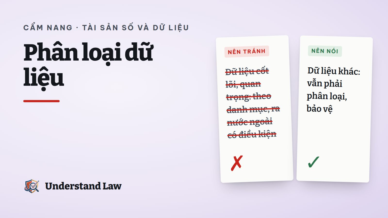 Ba tầng phân loại dữ liệu cốt lõi, quan trọng, khác