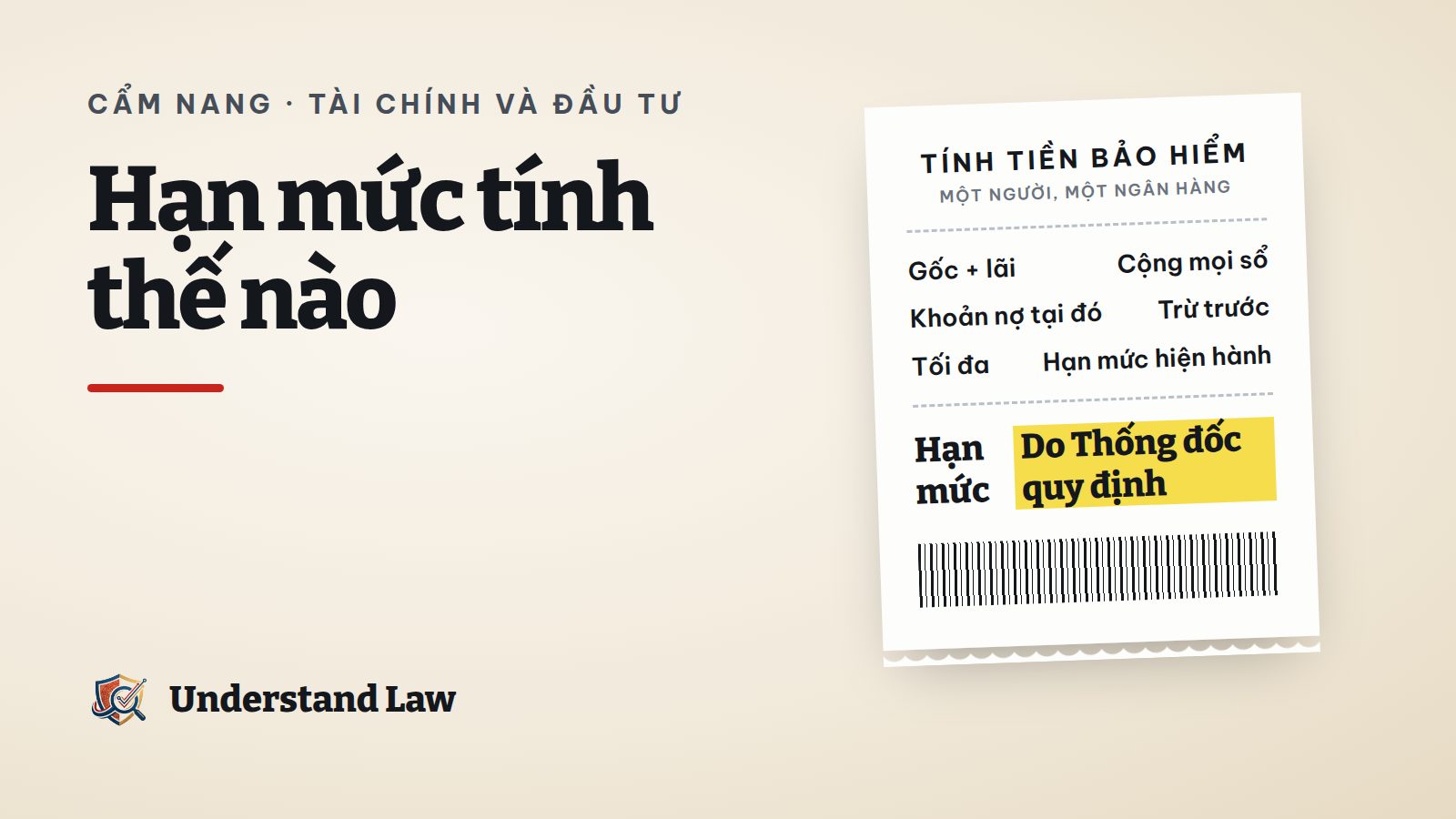 Ba sổ tiết kiệm cùng một ngân hàng gộp chung hạn mức