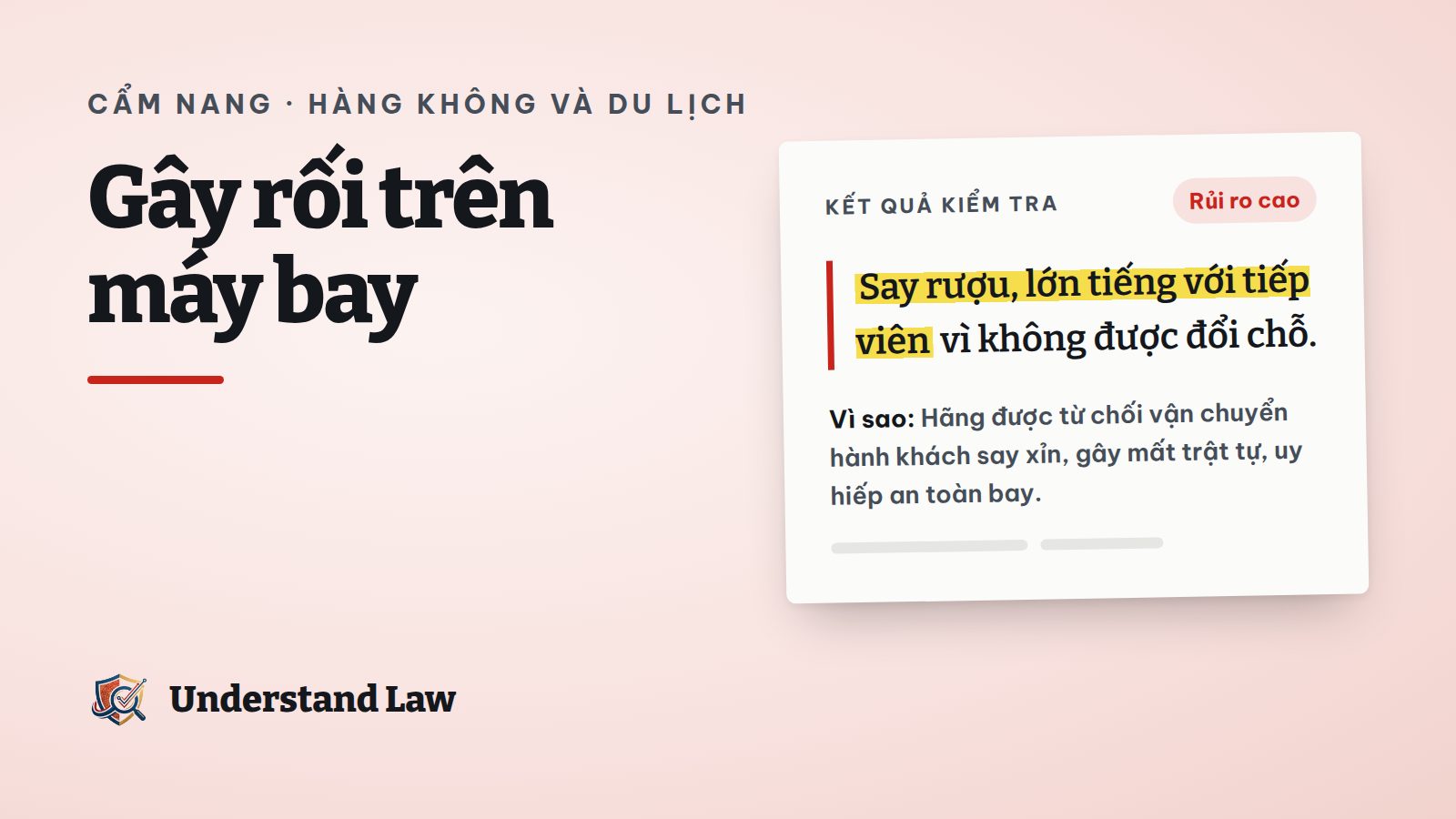 Tiếp viên giơ tay ngăn hành khách đang gây rối ở lối đi máy bay