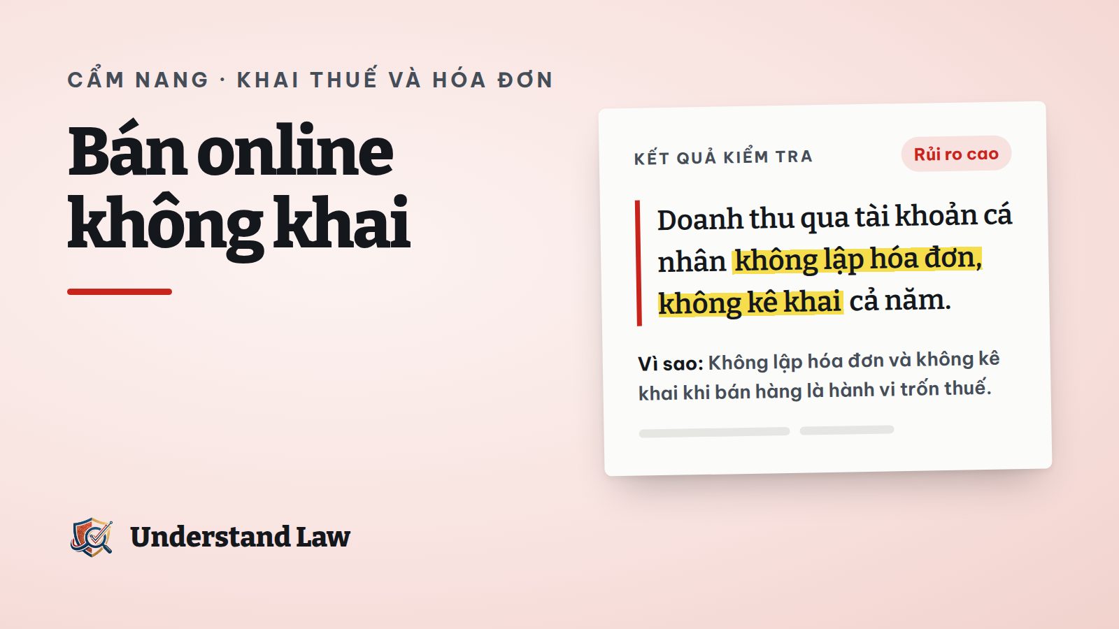 Sổ doanh thu online với các dòng chưa kê khai bị khoanh đỏ