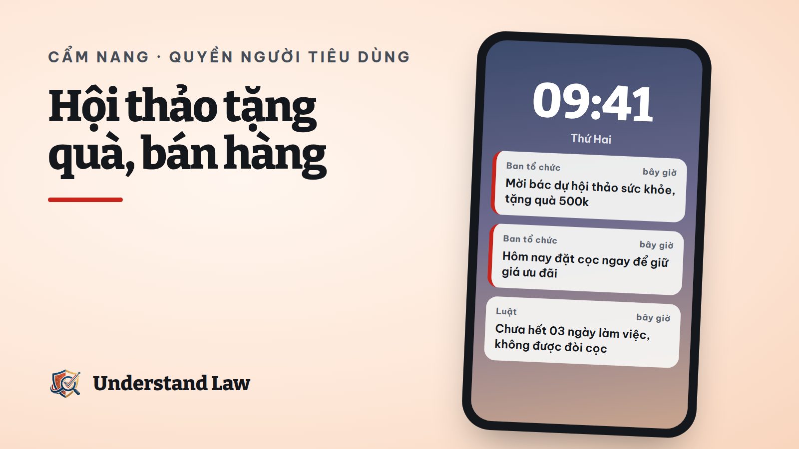 Thư mời hội thảo sức khỏe tặng quà kèm bán hàng