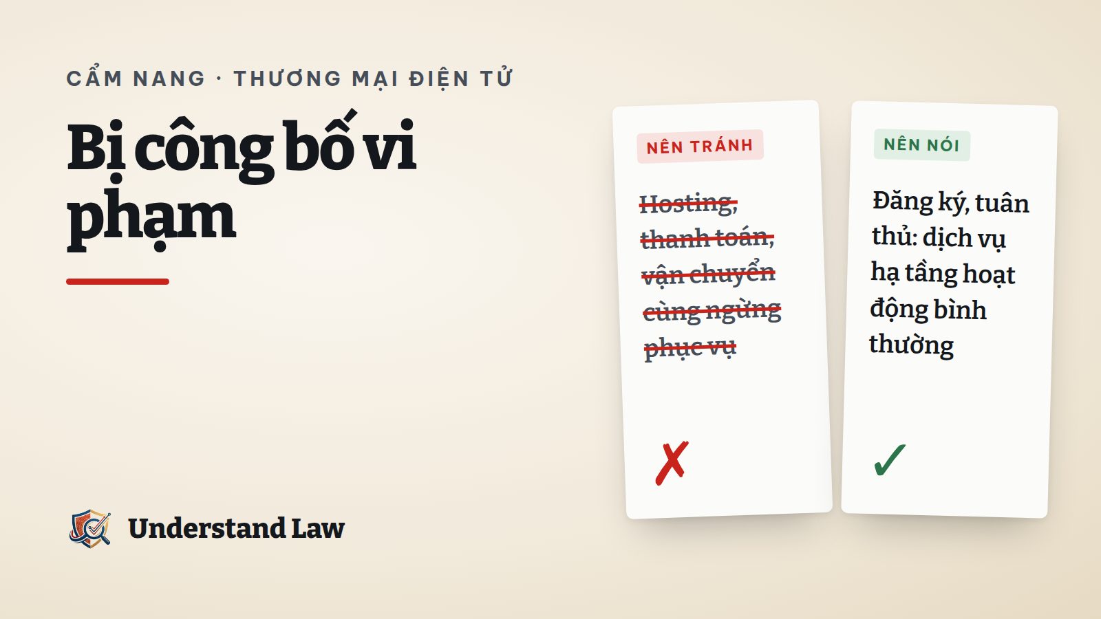 Máy chủ ngắt kết nối website vi phạm