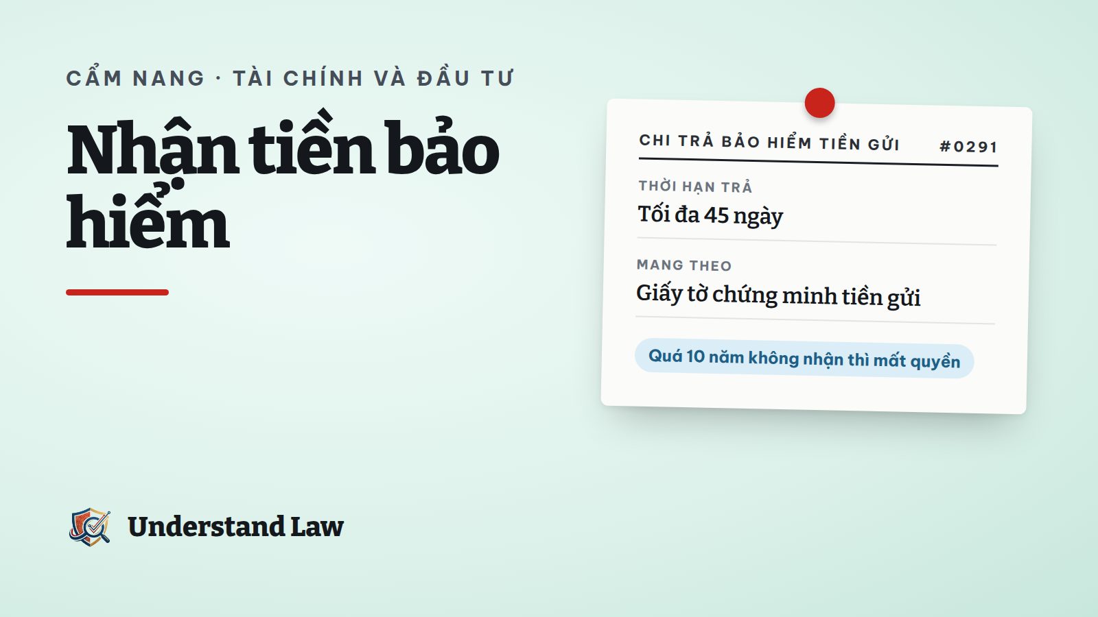 Thông báo chi trả bảo hiểm tiền gửi trên báo