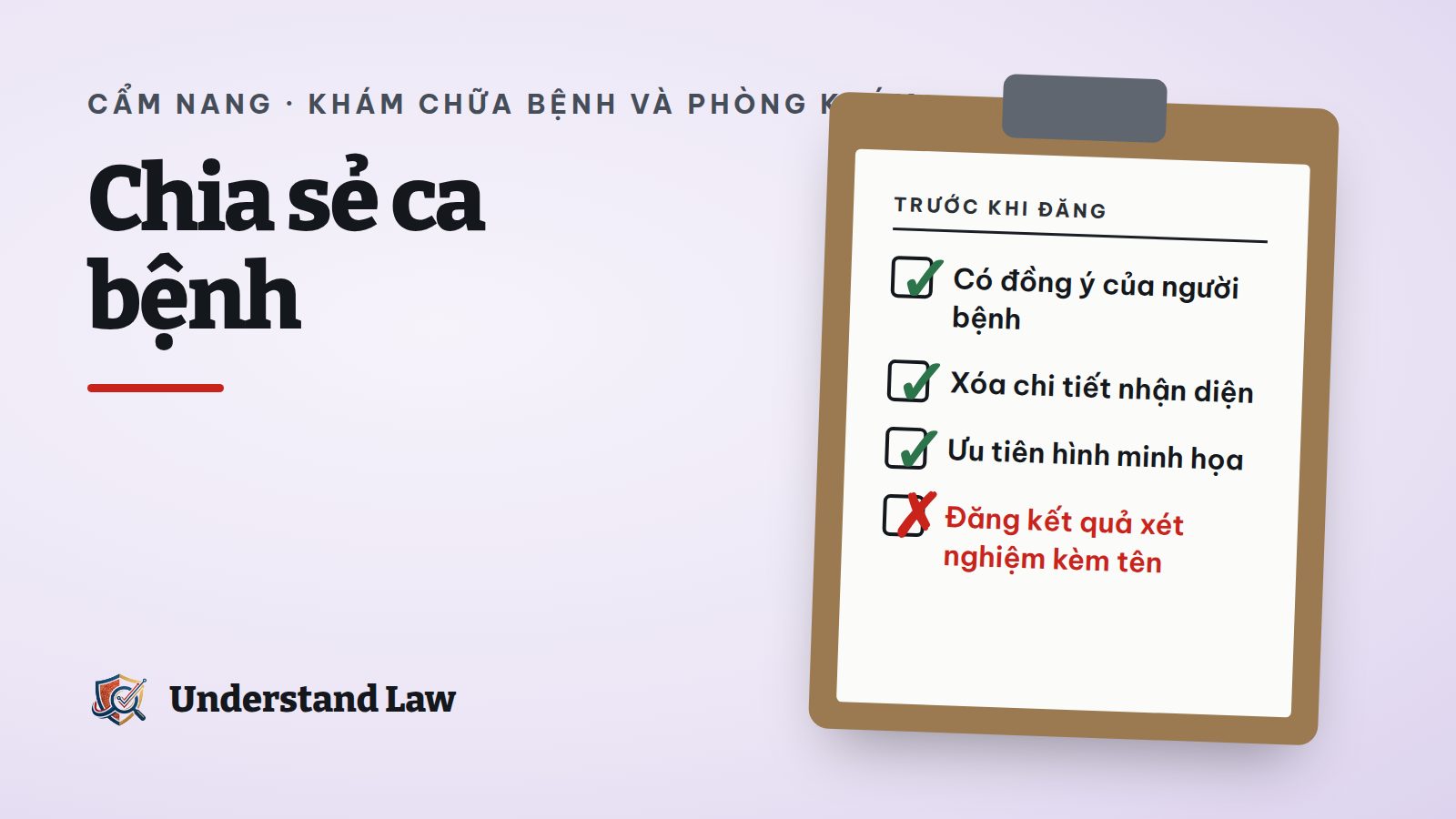 Ảnh ca bệnh được làm mờ mọi chi tiết nhận diện
