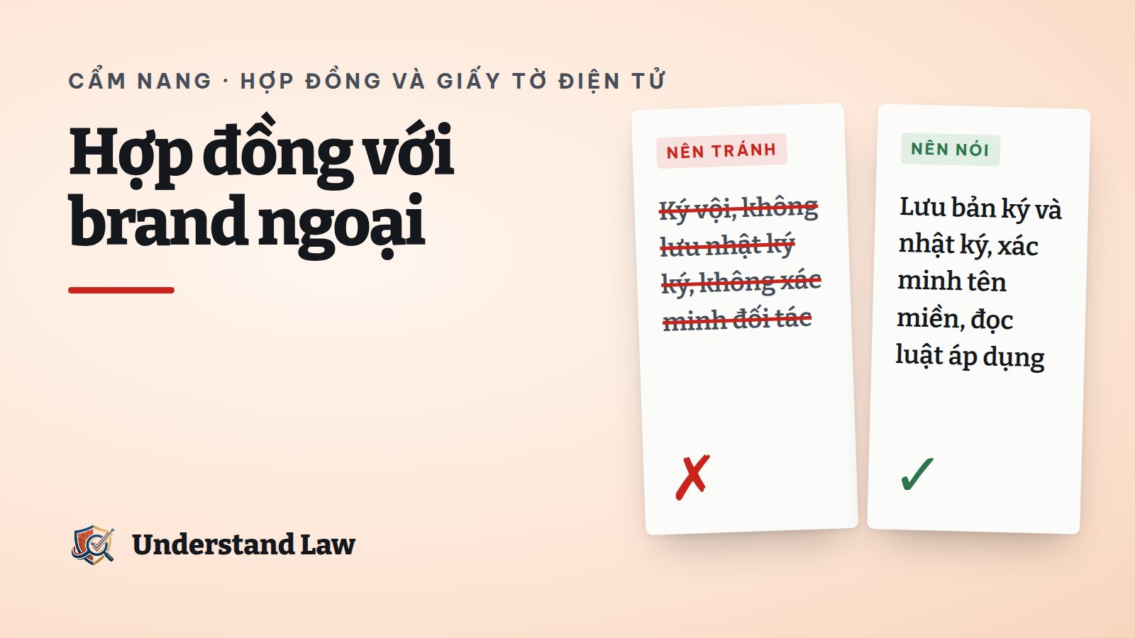 Hợp đồng quốc tế với chữ ký điện tử của đối tác nước ngoài