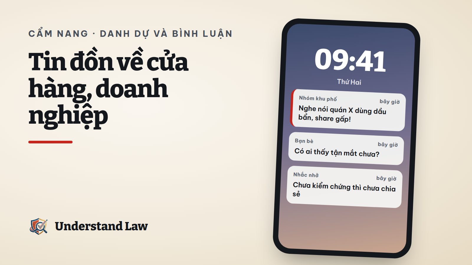 Màn hình điện thoại với tin nhắn nghe nói quán dùng dầu bẩn, share gấp