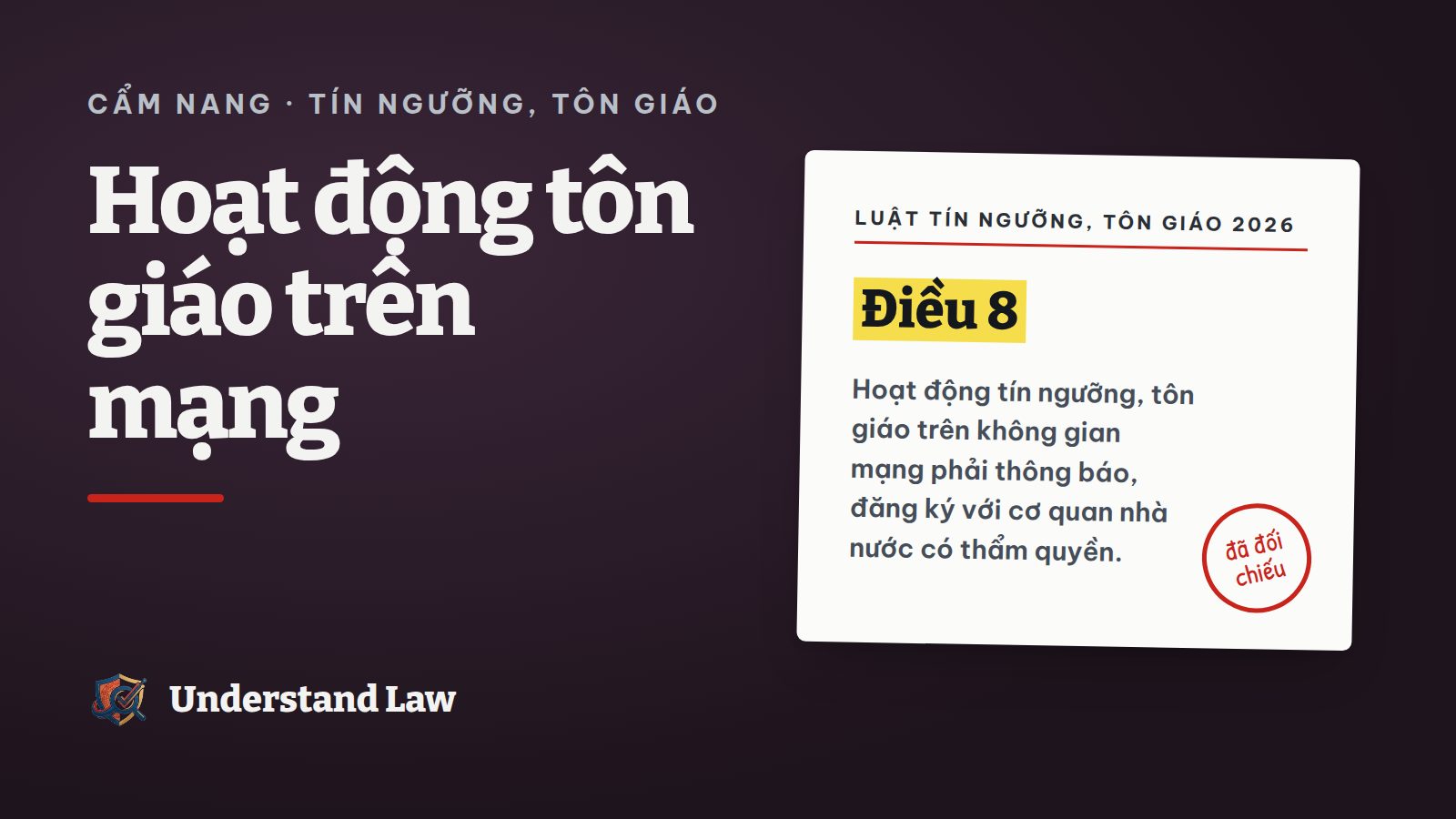Livestream nghi lễ tại cơ sở tôn giáo