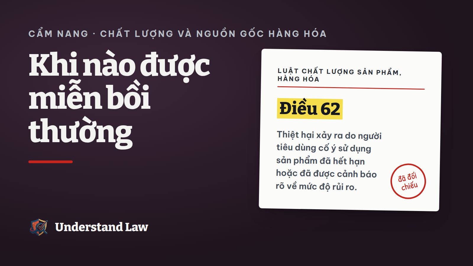 Nhãn cảnh báo rủi ro rõ ràng trên bao bì