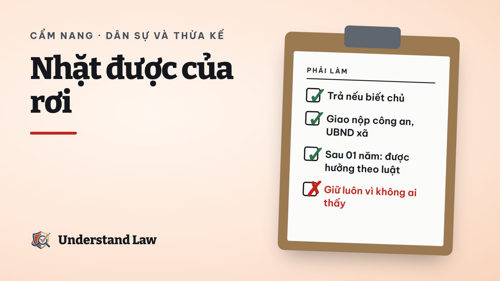 Chiếc ví đánh rơi trên vỉa hè và bàn tay đang nhặt lên