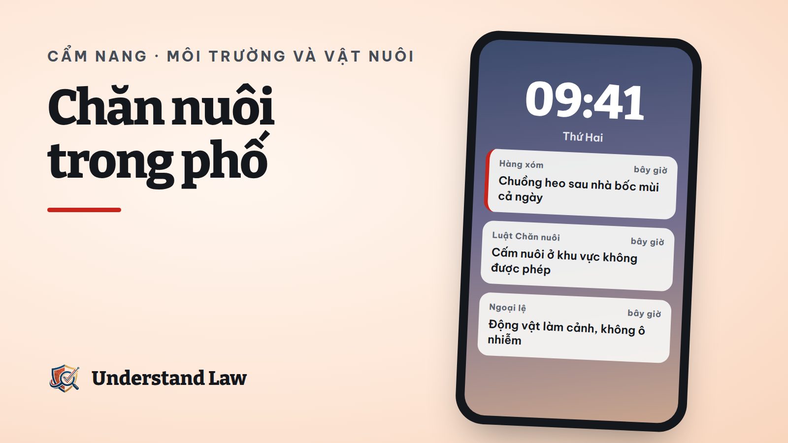 Chuồng gà nhỏ sát tường nhà phố với biểu tượng mùi hôi