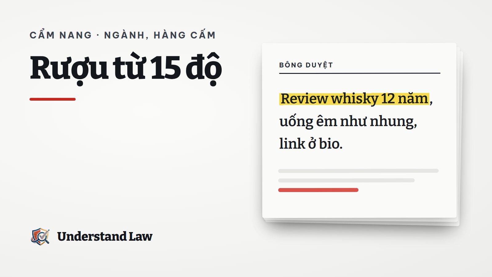 Tờ bông duyệt với câu review whisky cho người mới được tô vàng