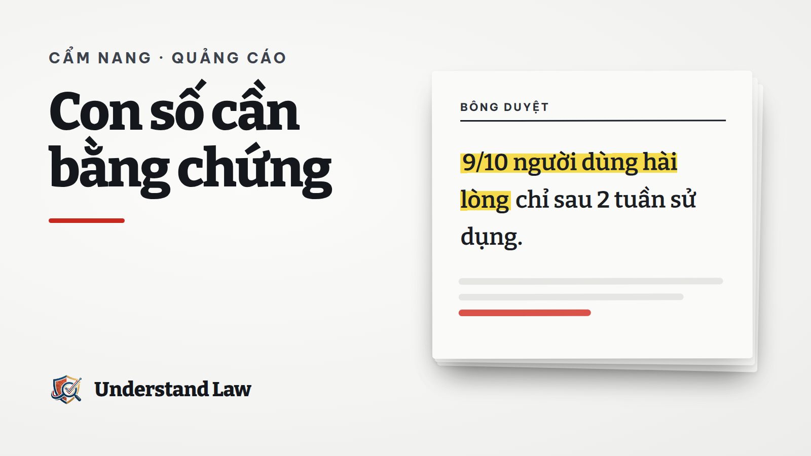 Tờ bông duyệt với câu 9/10 người dùng hài lòng được tô vàng