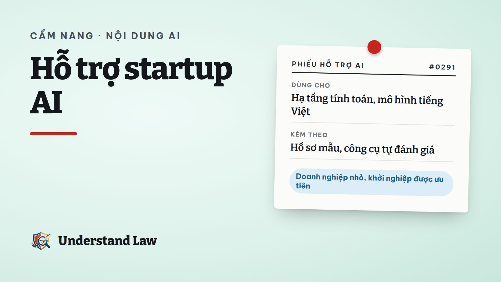Phiếu hỗ trợ dùng hạ tầng tính toán cho startup AI