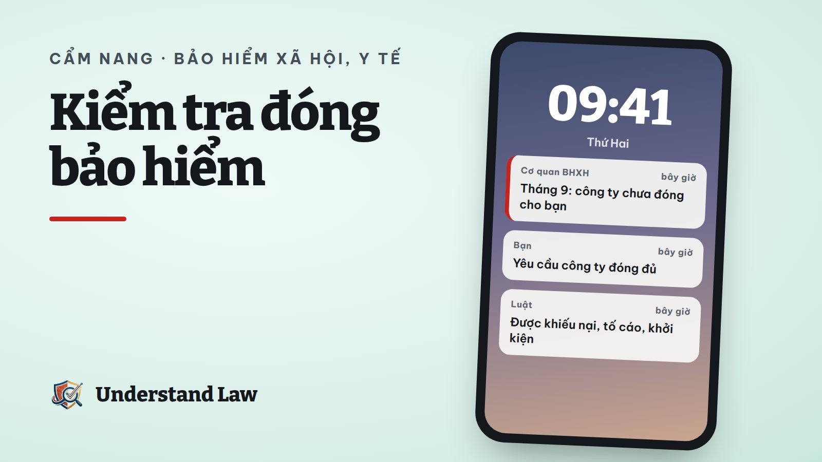 Điện thoại hiển thị ứng dụng tra cứu quá trình đóng bảo hiểm