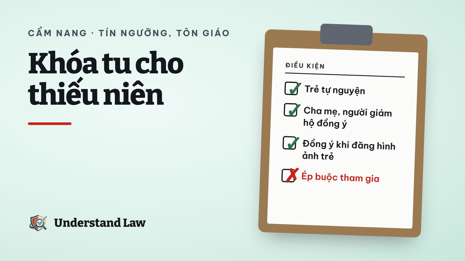 Phiếu đồng ý của phụ huynh cho khóa tu mùa hè