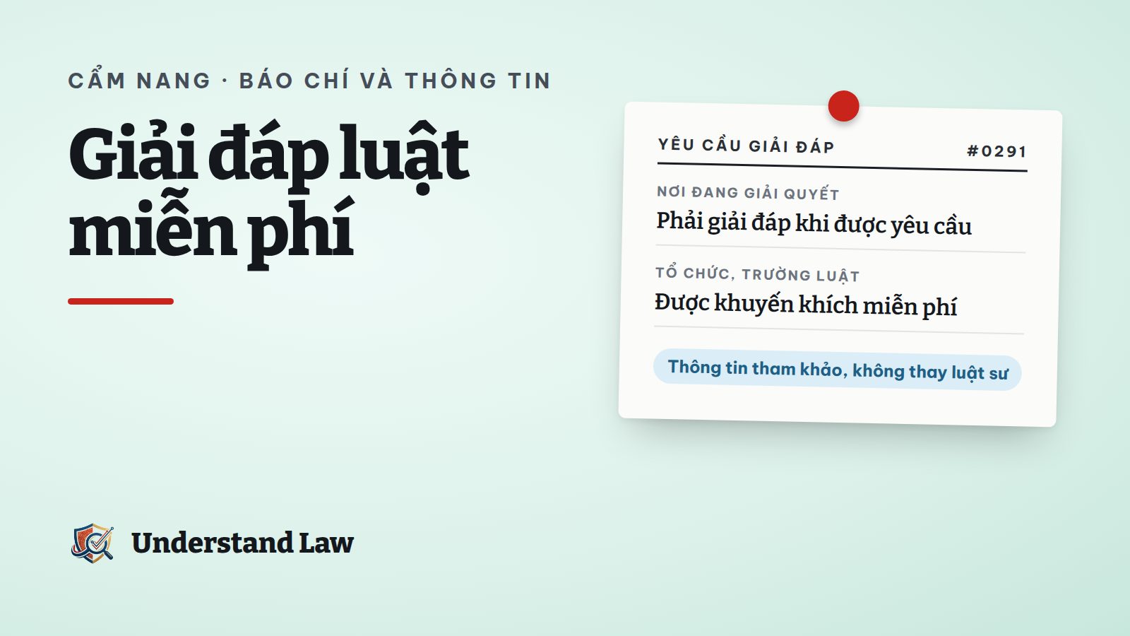Bàn giải đáp pháp luật miễn phí của sinh viên luật