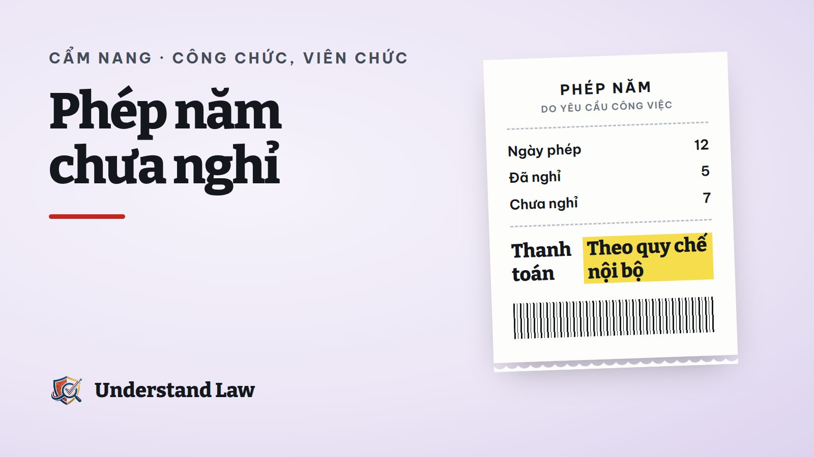 Lịch phép năm với các ngày trực bị khoanh