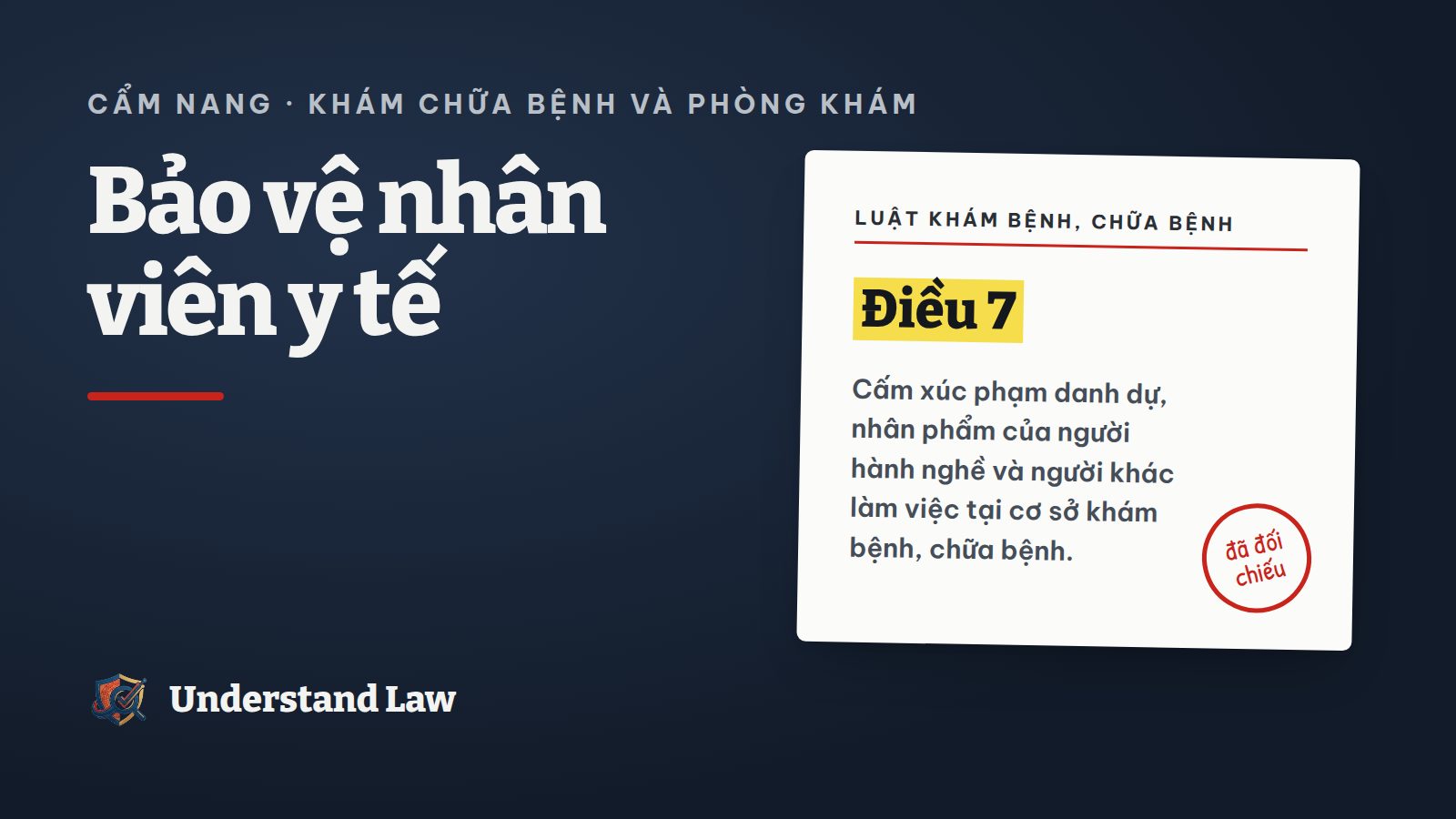 Hành lang bệnh viện với biển cấm xúc phạm nhân viên y tế